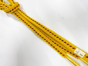 未使用品　正絹　手組帯締め